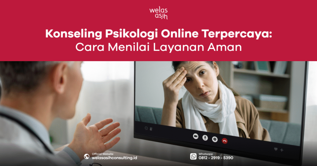 Konseling Psikologi Online Terpercaya