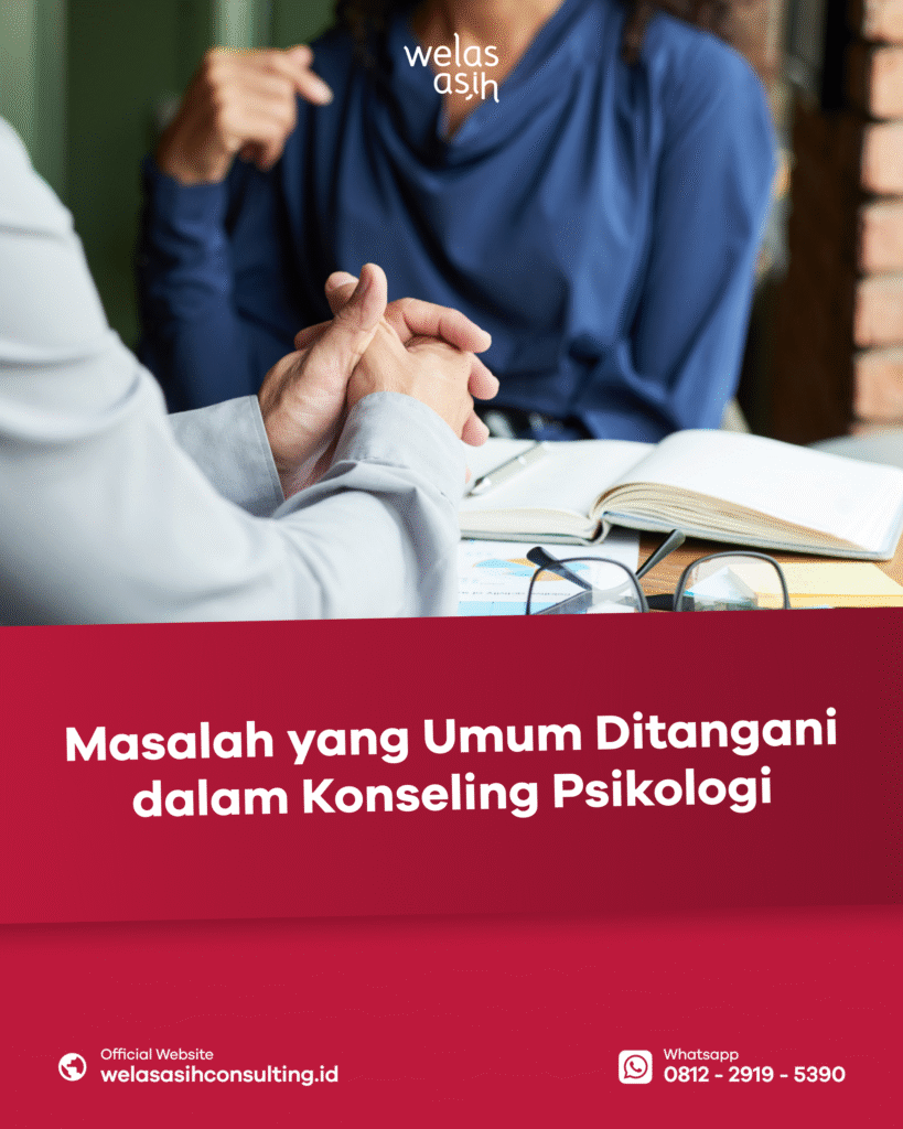 sesi konseling psikologi membahas masalah pribadi