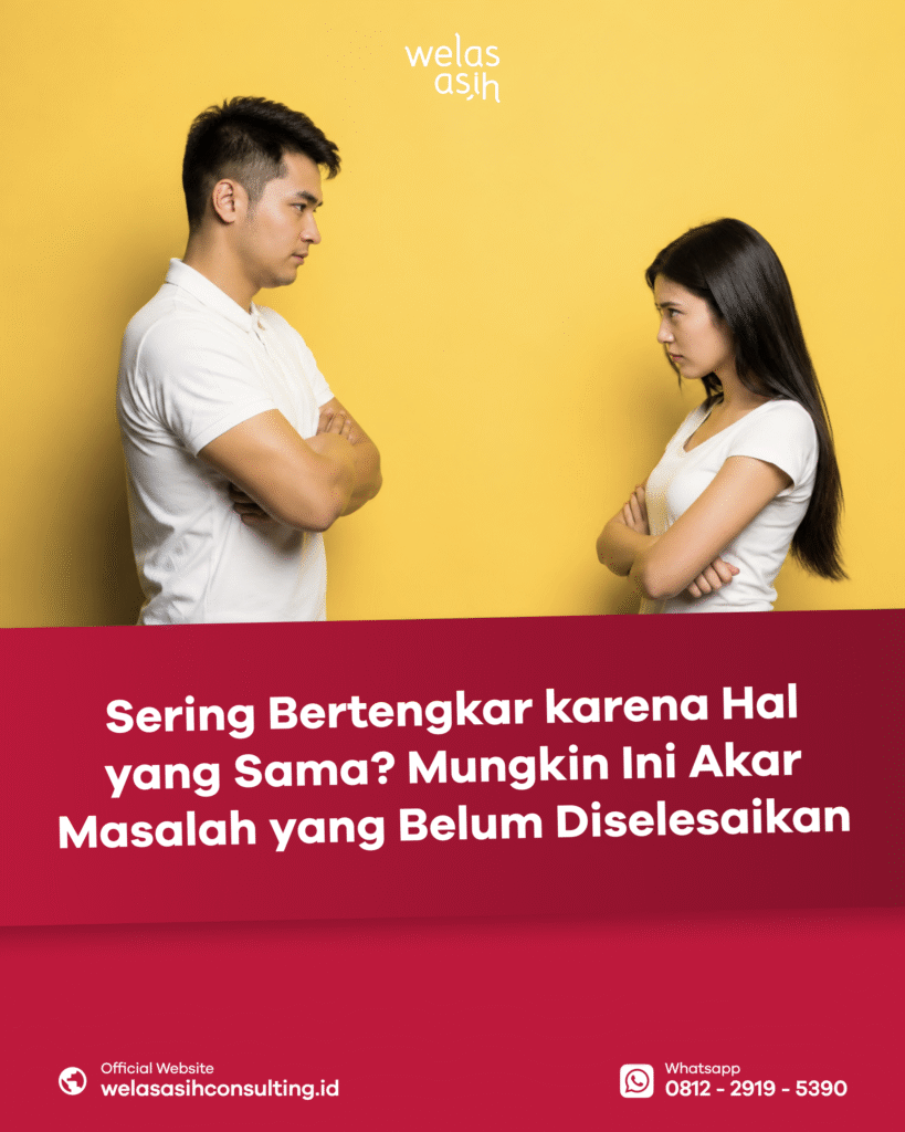 pasangan sedang berdiskusi dengan tenang