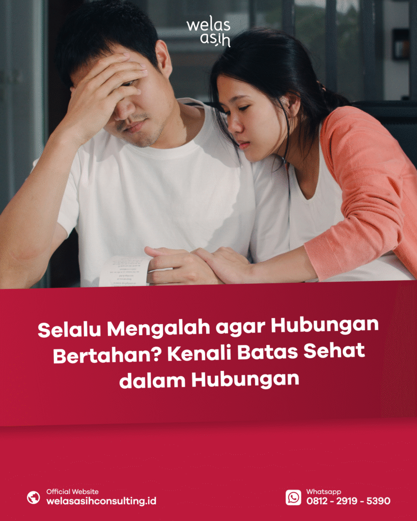 Sepasang pasangan sedang berbicara untuk memahami kebutuhan dan batasan masing-masing dalam hubungan